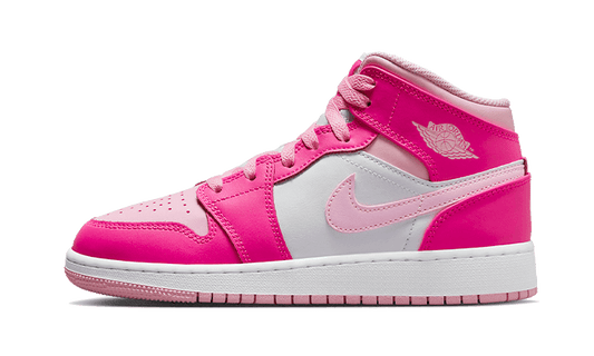 air-jordan-1-mid-fierce-pink-socksforsport