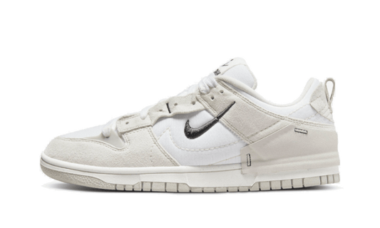 dunk-low-disrupt-2-pale-ivory-black-socksforsport