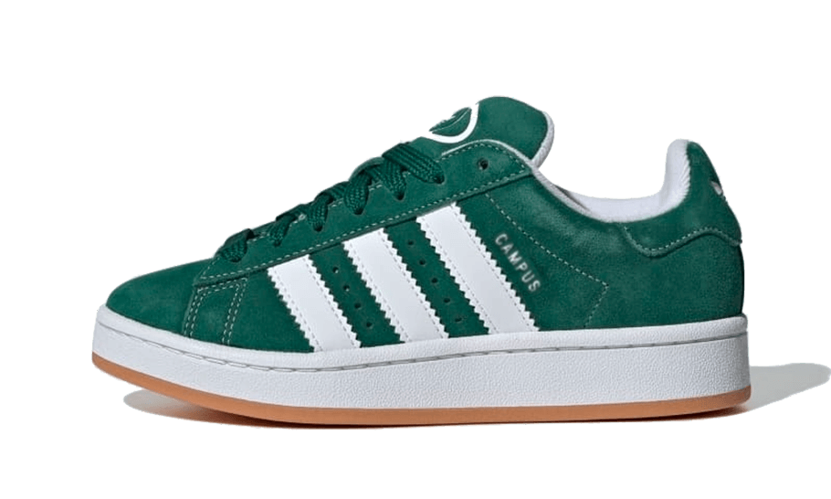 Adidas Campus 00s Dark Green Cloud White (Kids) - IH7492