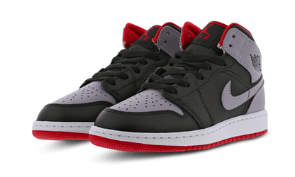 Air Jordan Air Jordan 1 Mid Cement Grey Red - DQ8423-006