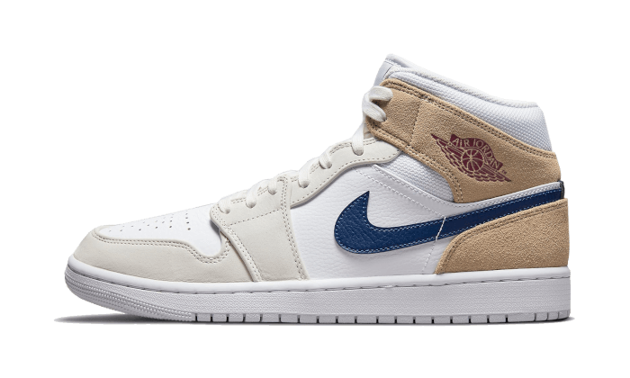 air-jordan-1-mid-tan-suede-navy-socksforsport