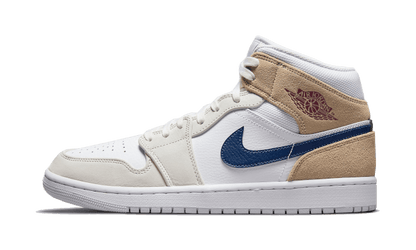 air-jordan-1-mid-tan-suede-navy-socksforsport