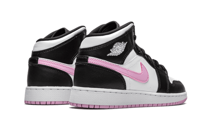 air-jordan-1-mid-white-black-light-arctic-pink-socksforsport