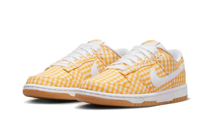 dunk-low-yellow-gingham-socksforsport