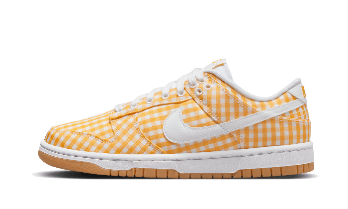 dunk-low-yellow-gingham-socksforsport